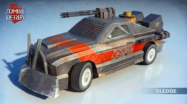 لعبة السباق و قتال الزومبي Zombie Derby 2  مهكرة للأندرويد 