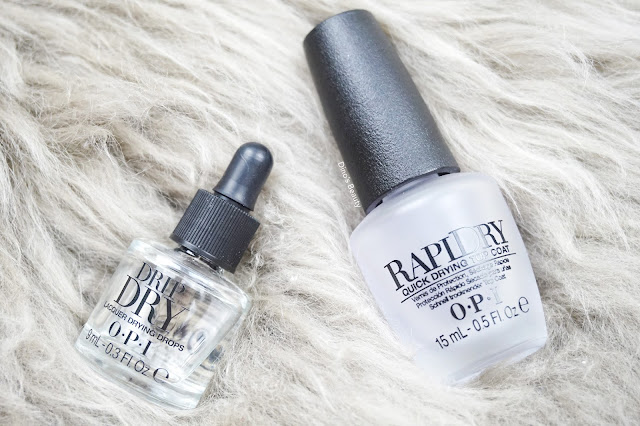 Manicure Mondays, OPI, Quick Dry, Nails, Manicure, Beauty, Drip Dry, Quick Dry Top Coat, RapiDry, Nail Polish, Nail Lacquer, Lacquer, Drying, Drops, Drying Drops, Boots, Nail Polish Review, Top Coat