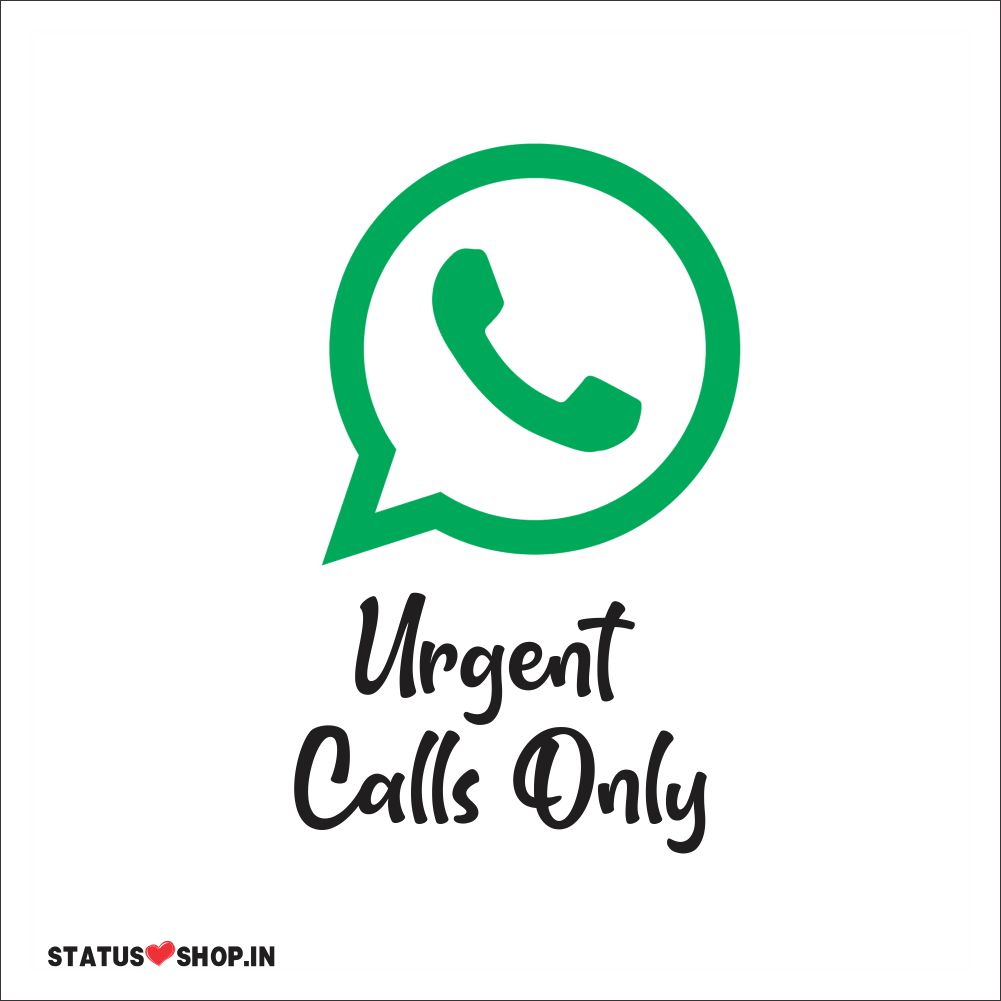 Urgent-Call-Only-Whatsapp-DP