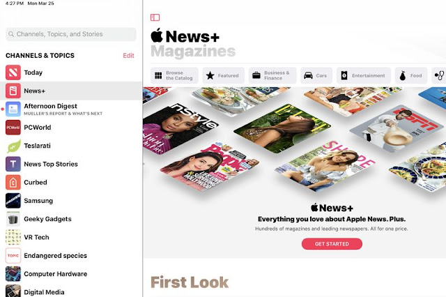  Apple mengumumkan langganan Apple News Plus pada keynote  Apple News Plus Sudah Tersedia. Harganya?