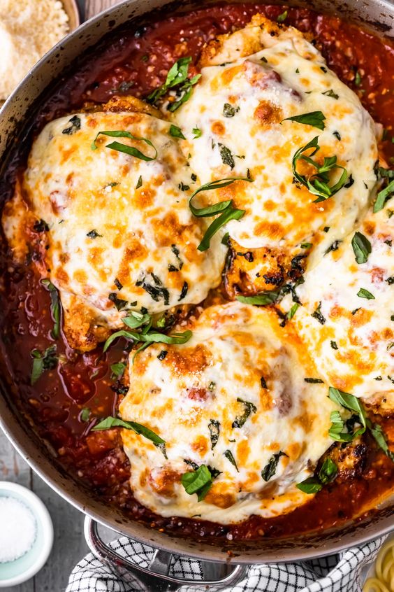 Crispy Chicken Parmesan