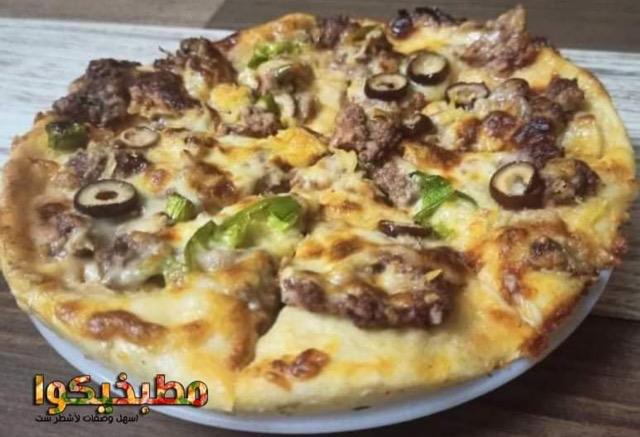 طريقة عمل البيتزا الايطالية و عجينة البيتزا الايطالية الاصلية طريقة عمل البيتزا الايطالي 2021
