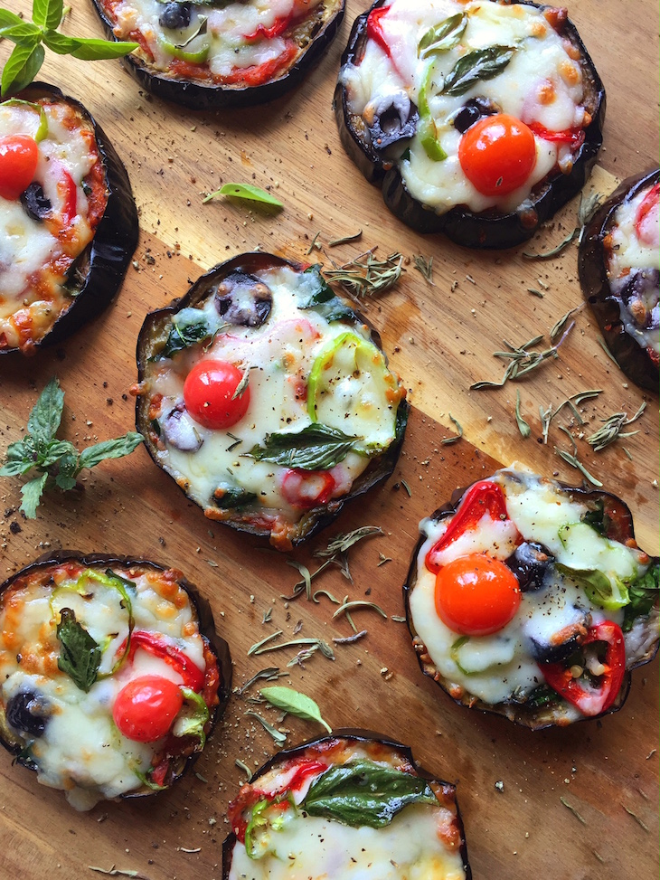 Gamze Mutfakta Patlıcan Pizza