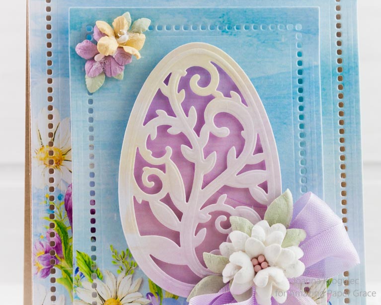 Joanna Wiśniewska: Easter Card with a Filigree Egg