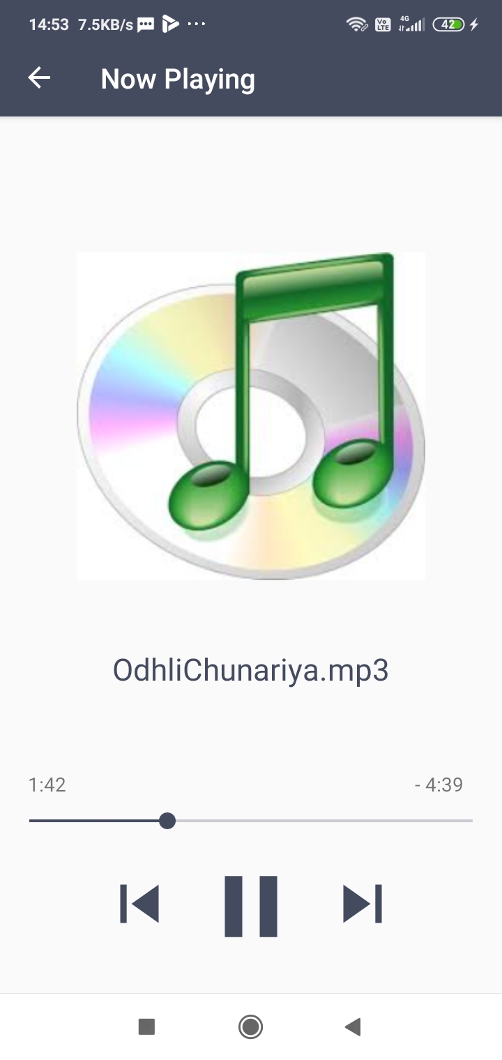 Create Music player android apps - Android studio