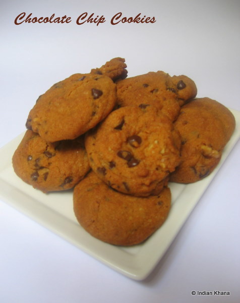 Eggless Chocolate Chip Cookie Recipe