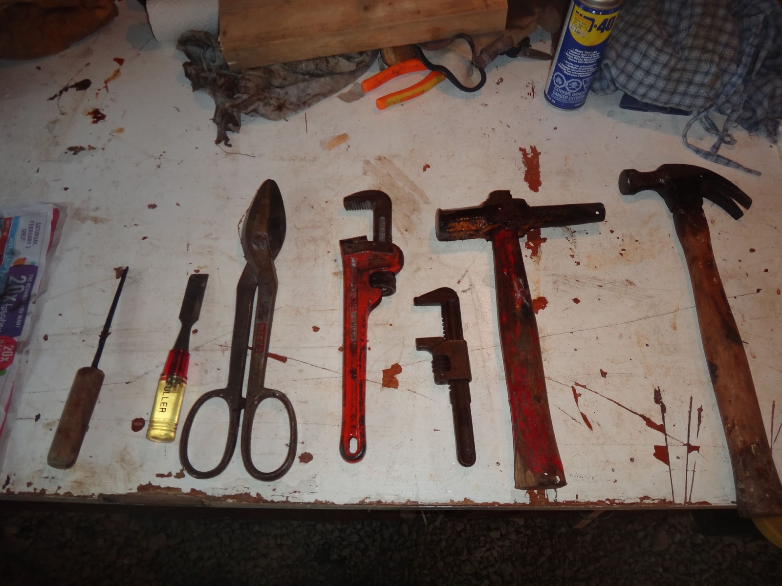 Framboise Manor hand tool restoration part 3
