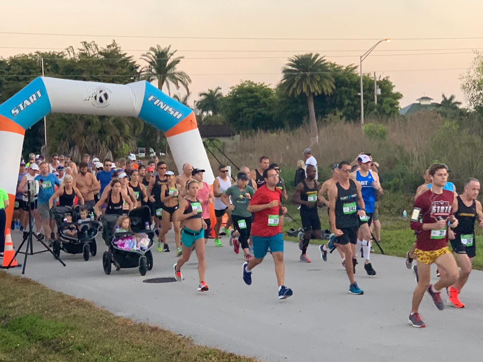 Florida 2020! day4 Marco Island Half Marathon