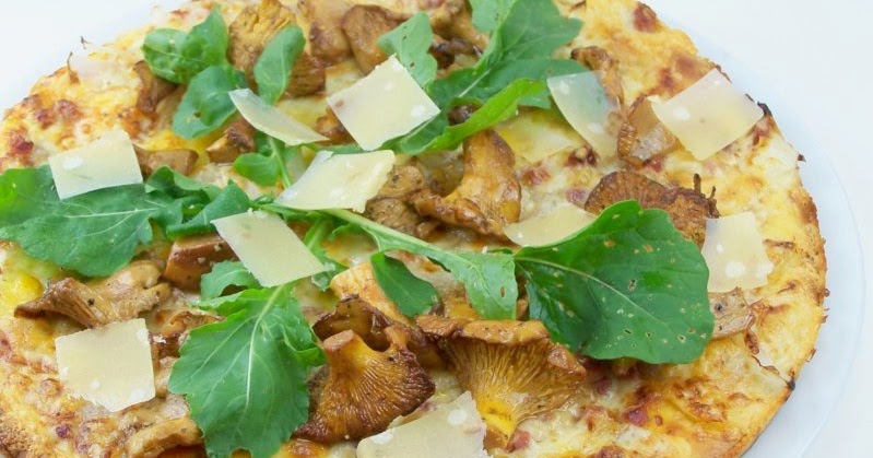 Lecker Bentos und mehr: Pfifferling-Pizza mit Schinkenspeck