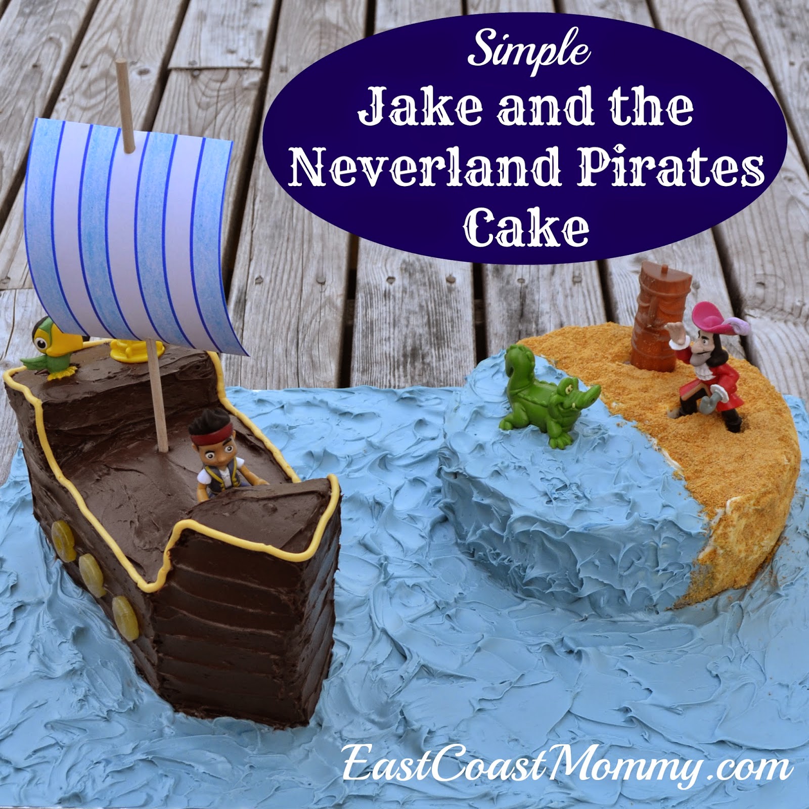 East Coast Mommy Jake And The Neverland Pirates Cake
