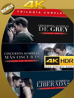 Cincuenta Sombras de Grey (2015-2018) 4K REMUX 2160p UHD [HDR] Latino [GoogleDrive]