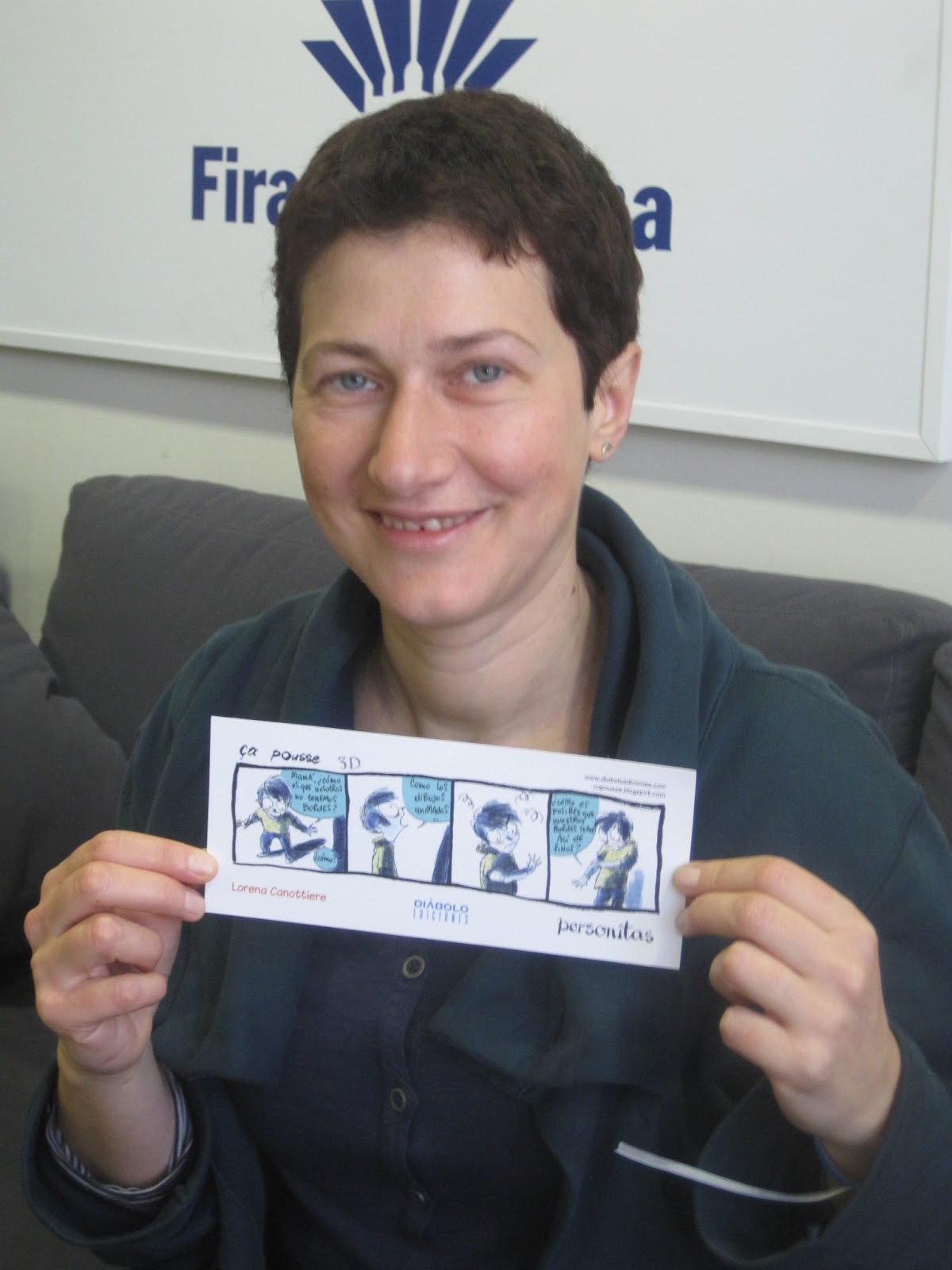 Reportera pizpireta Los peques de Lorena Canottiere