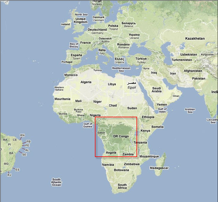 Triángulo equidlátere: Congo, el segundo río más caudaloso del mundo