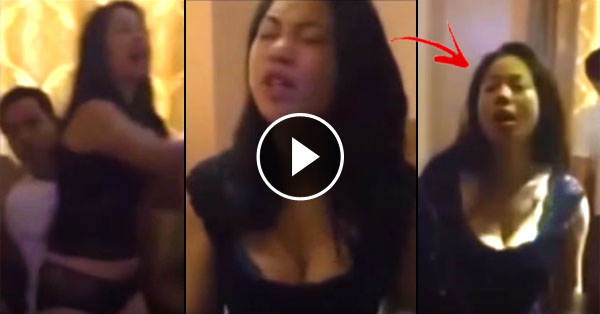 Husband Caught Her Wife Cheating in a Motel Room! 