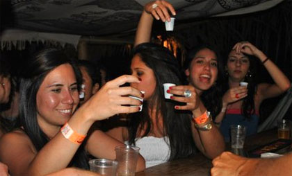 Hot girl at party Hot girl at party