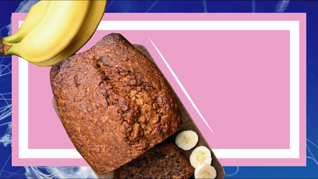 Pan de Plátano con Relleno de Crema de Queso