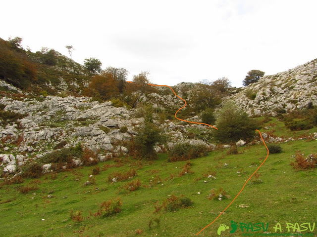 Subiendo por Pilordaña