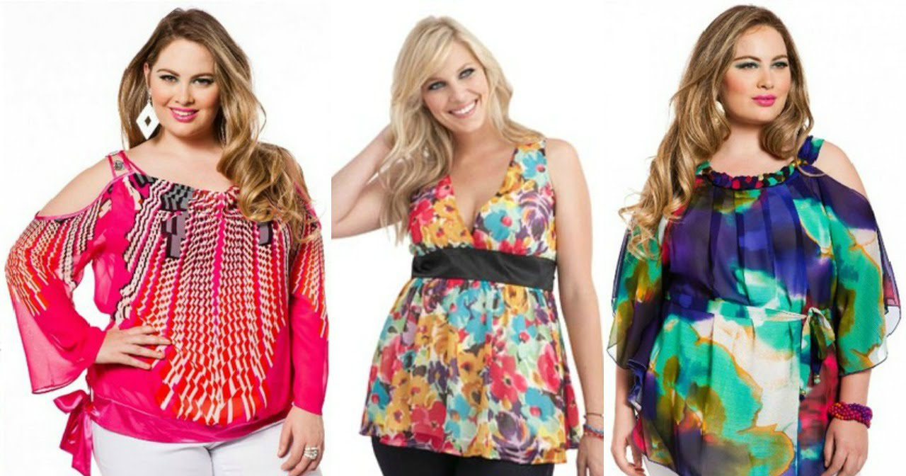 blusas de verano para gorditas 2018