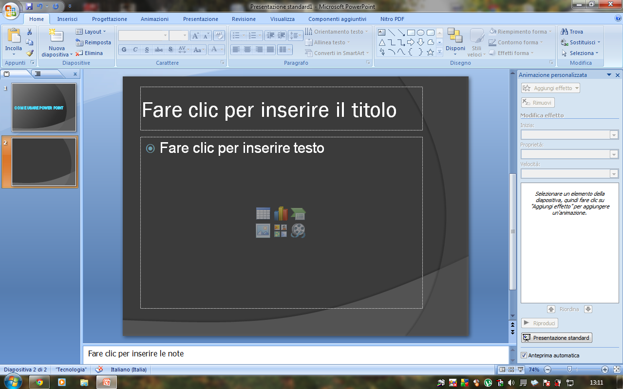 Senex intellectus: Come usare Power Point