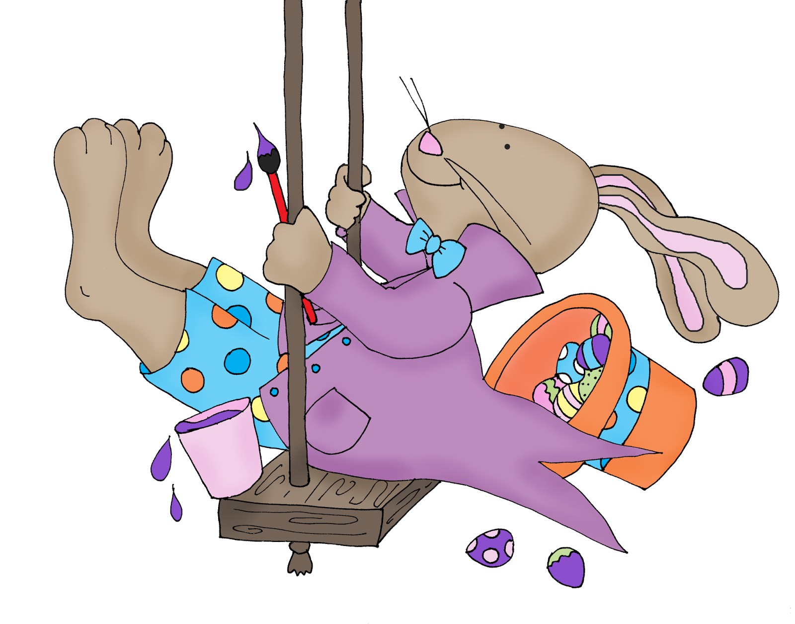 Free Dearie Dolls Digi Stamps Easter Bunny Swing Free Dearie Dolls Digi Stamps Easter Bunny Swing