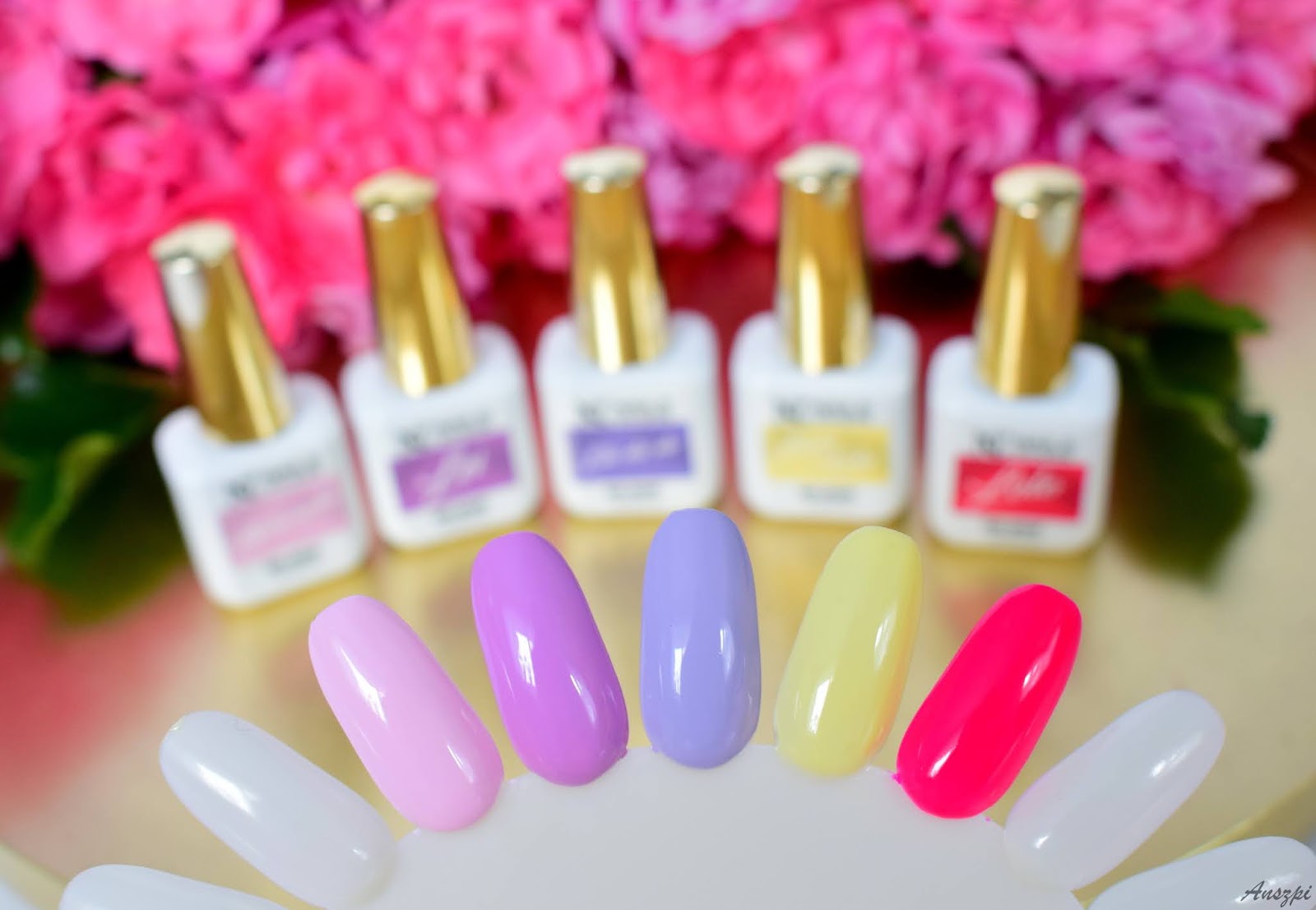 Kolekcja lakierów hybrydowych Hawaii Girls Nails Company Anszpi blog