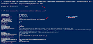 PowerShell - 參照清單快速 Ping 特定的 Windows 主機 ~ 不自量力 の Weithenn