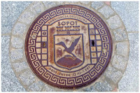 pokrywy studzienek kanalizacyjnych - Sopot