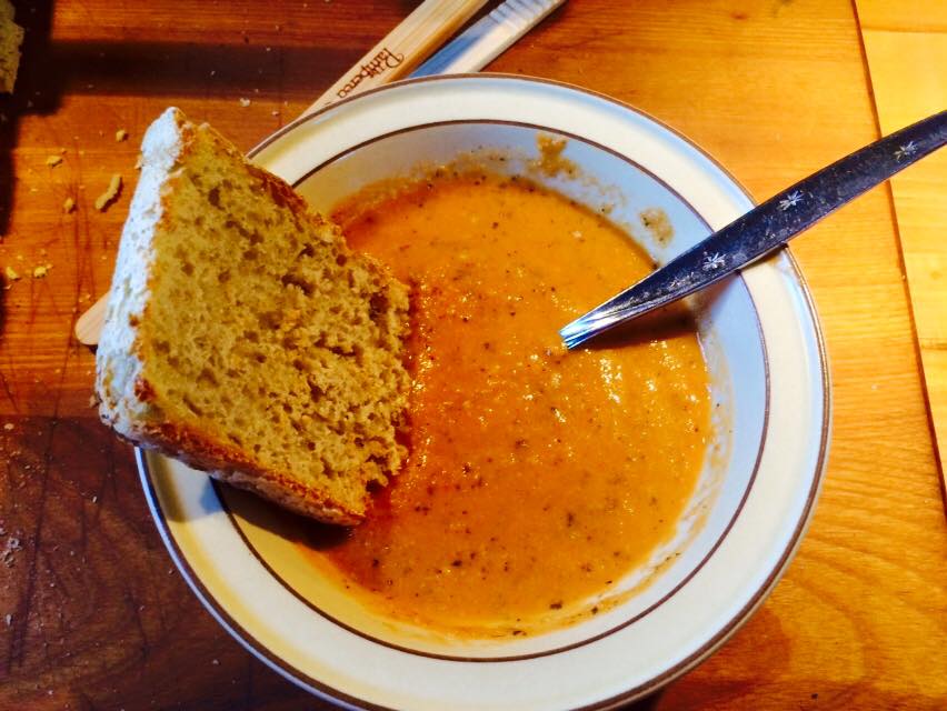 Margarita Stewart Pressure Cooker Creamy Tomato Basil Soup