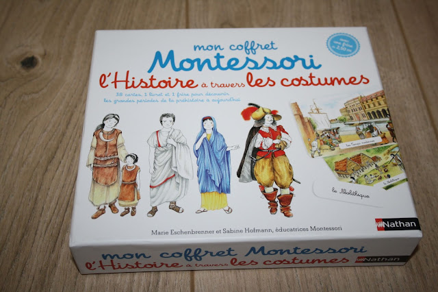 Mon coffret Montessori : l'Histoire à travers les costumes