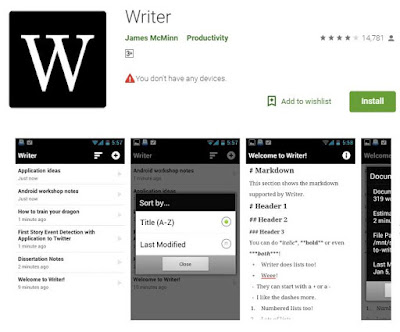 Android app for Blogger Android app for Blogger