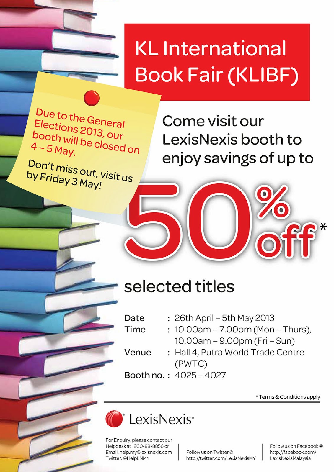 myevents1stop Visit us at Kuala Lumpur International Book Fair 2013
