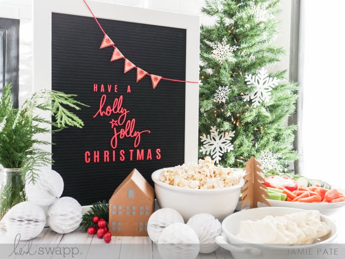 How To Throw a Holly Jolly Heidi Swapp Party by Jamie Pate | @jamiepate for @heidiswapp