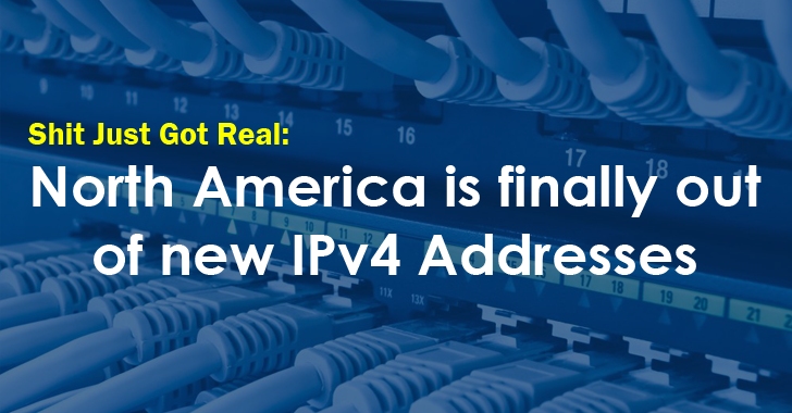 IPv4 address exhaustion