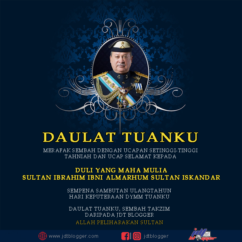 Hari Keputeraan Sultan Johor 23 Mac 2021