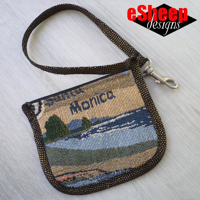 Route 66 Zippered Pouch by eSheep Designs