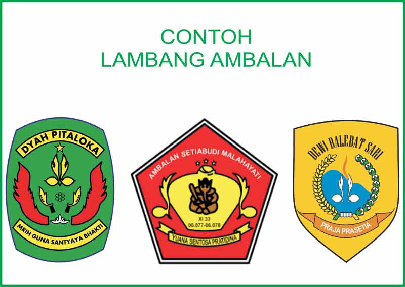 Contoh Lambang Ambalan Pramuka jasa desain grafis online