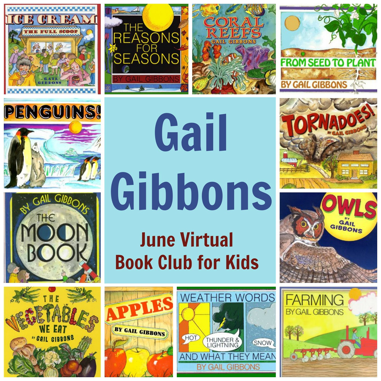 Toddler Approved! June Virtual Book Club for Kids Gail Gibbons