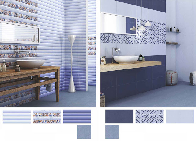 Small Blue Bathroom Tiles
