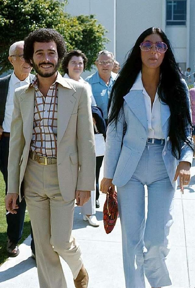 Beautiful Pics of Cher and Her Boyfriend David Geffen During Their