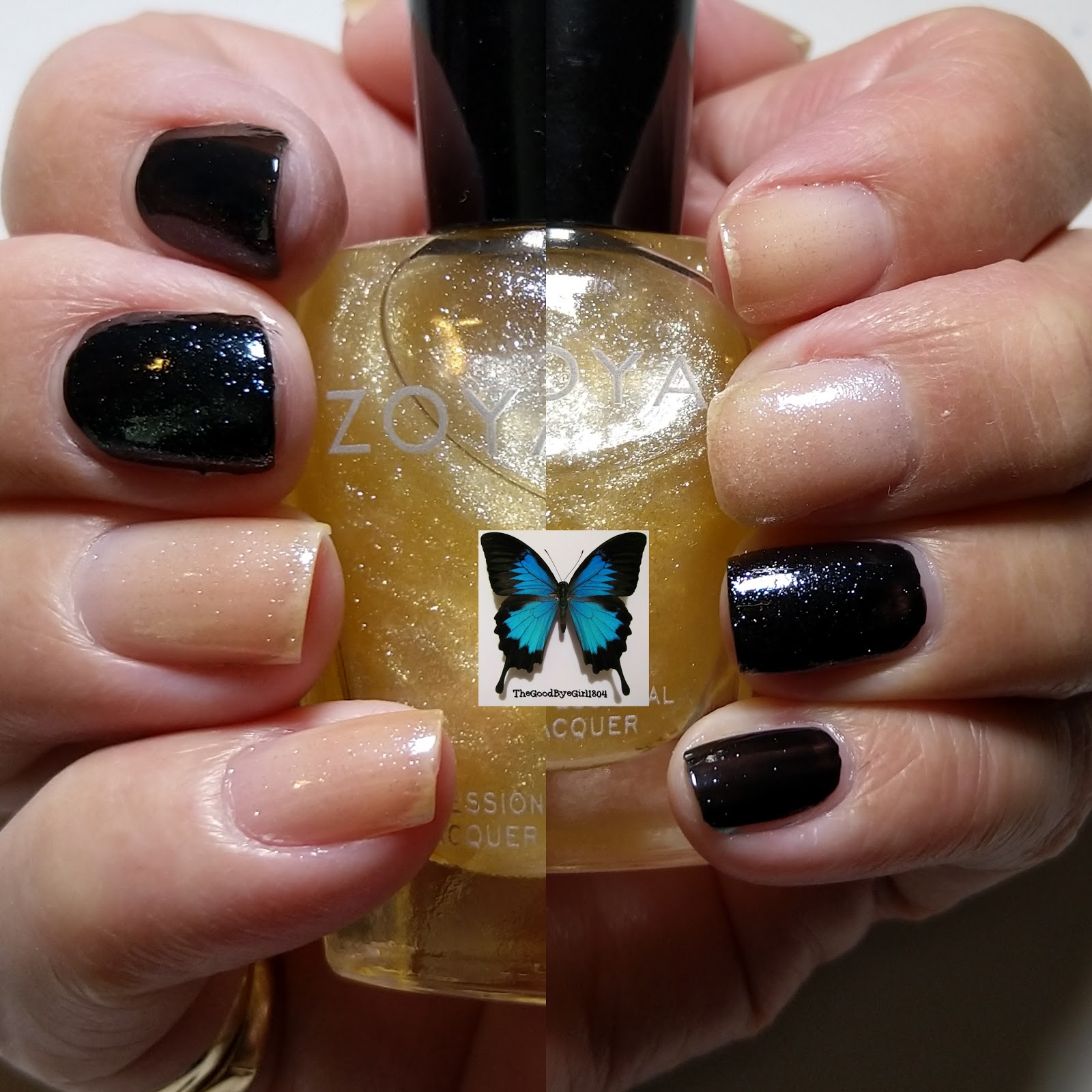 TGG1804's Nails A Zoya A Day Sparkle Gloss Topcoat