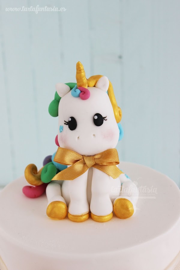 Tutorial Unicornio de fondant