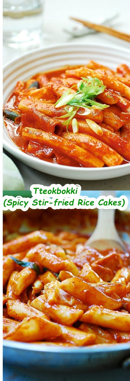 Tteokbokki (Spicy Stir-fried Rice Cakes)