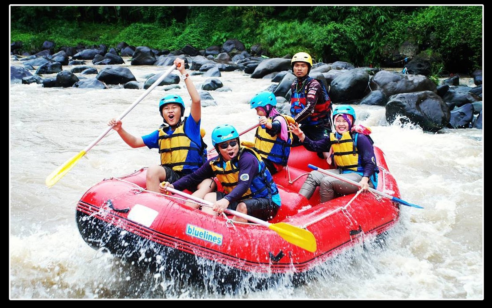 Rafting Sungai Elo 450rb Open Trip Travel Paket Wisata