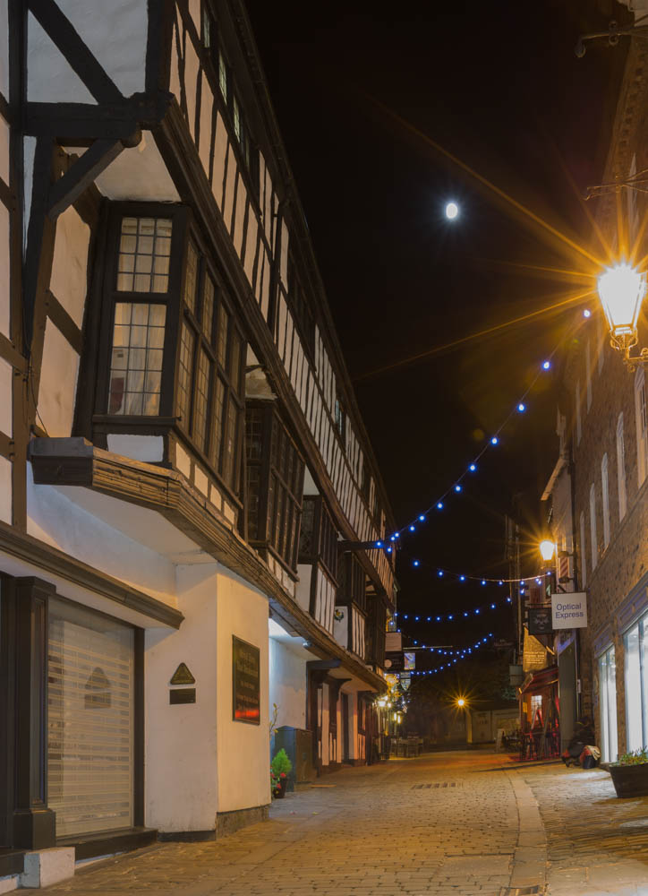 Moore Photography Christmas lights in Shrewsbury