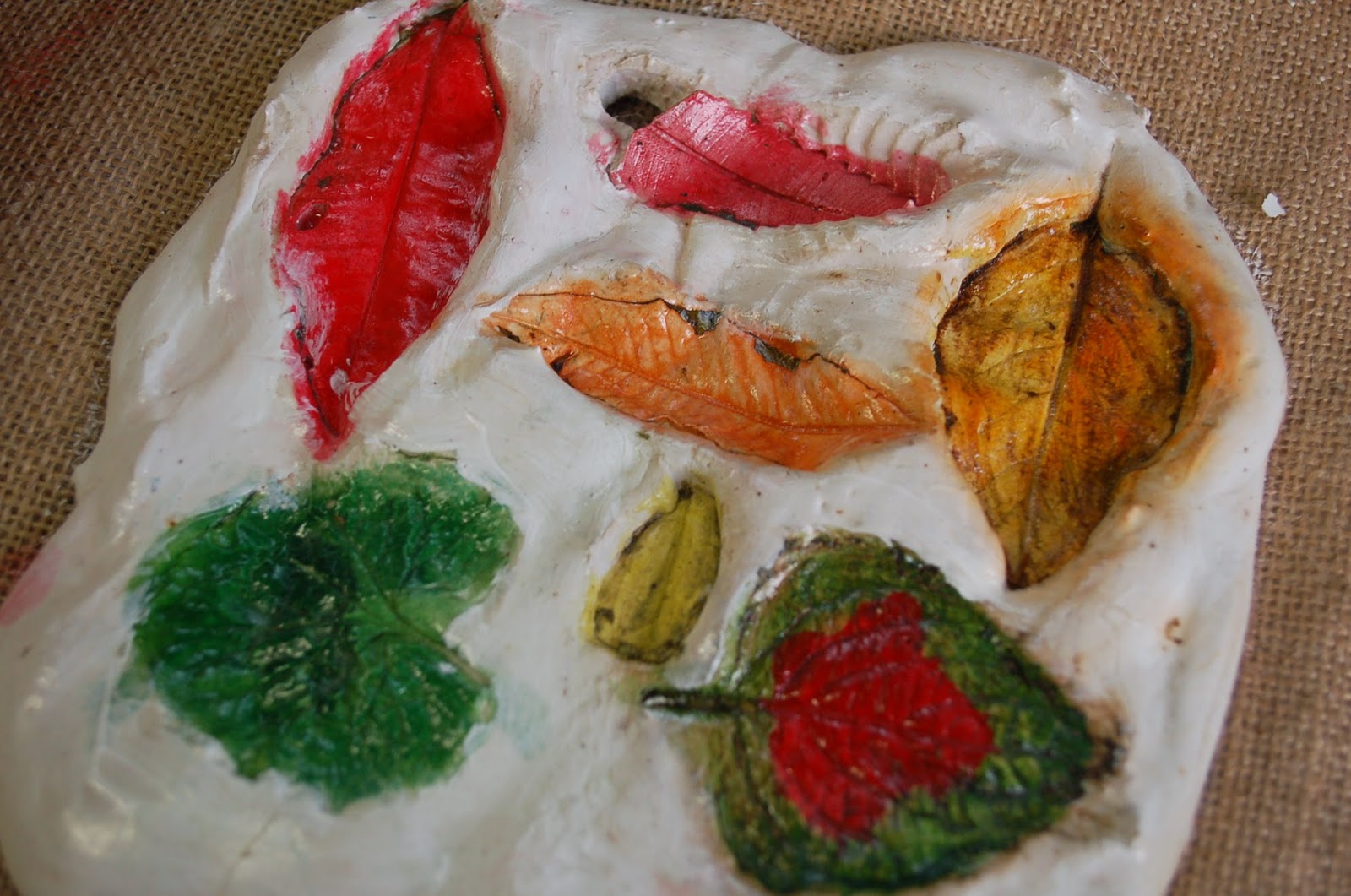 Sunnyside Art House Playing with Plaster Balloon Sculptures & Leaf