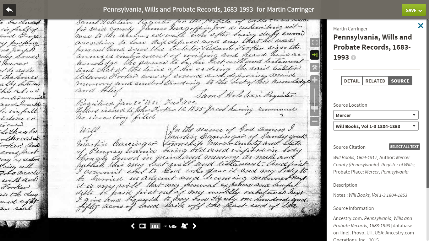 GeneaMusings Adds 170 Million Indexed U.S. Probate