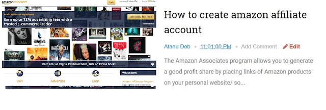 How to create Amazon Influencer Account