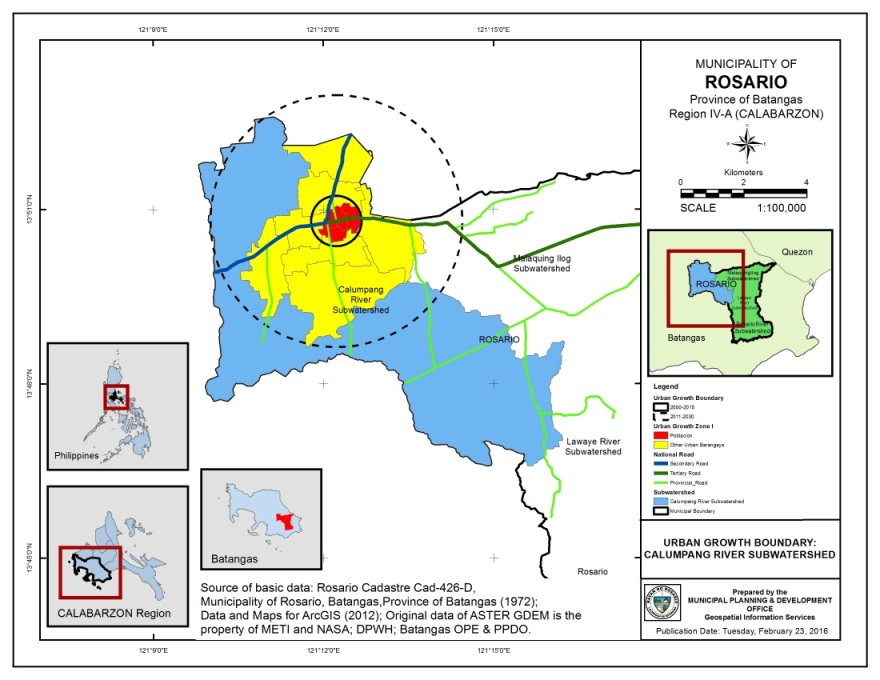 to Municipality of Rosario Batangas website Development Thrust
