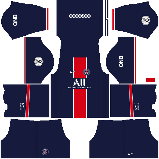Paris SaintGermain (PSG) 2021 DLS/FTS Dream League Soccer Forma Kits