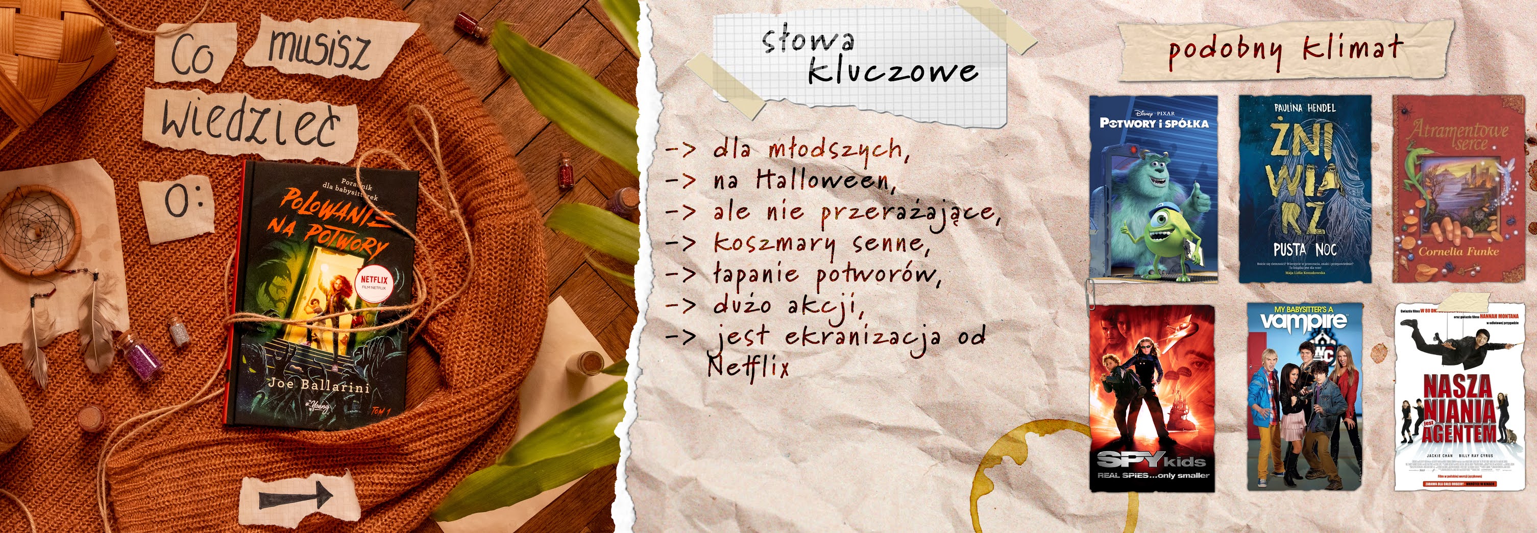 Polowanie na potwory książka poradnik łowczyni potworów Polowanie na potwory książka poradnik łowczyni potworów